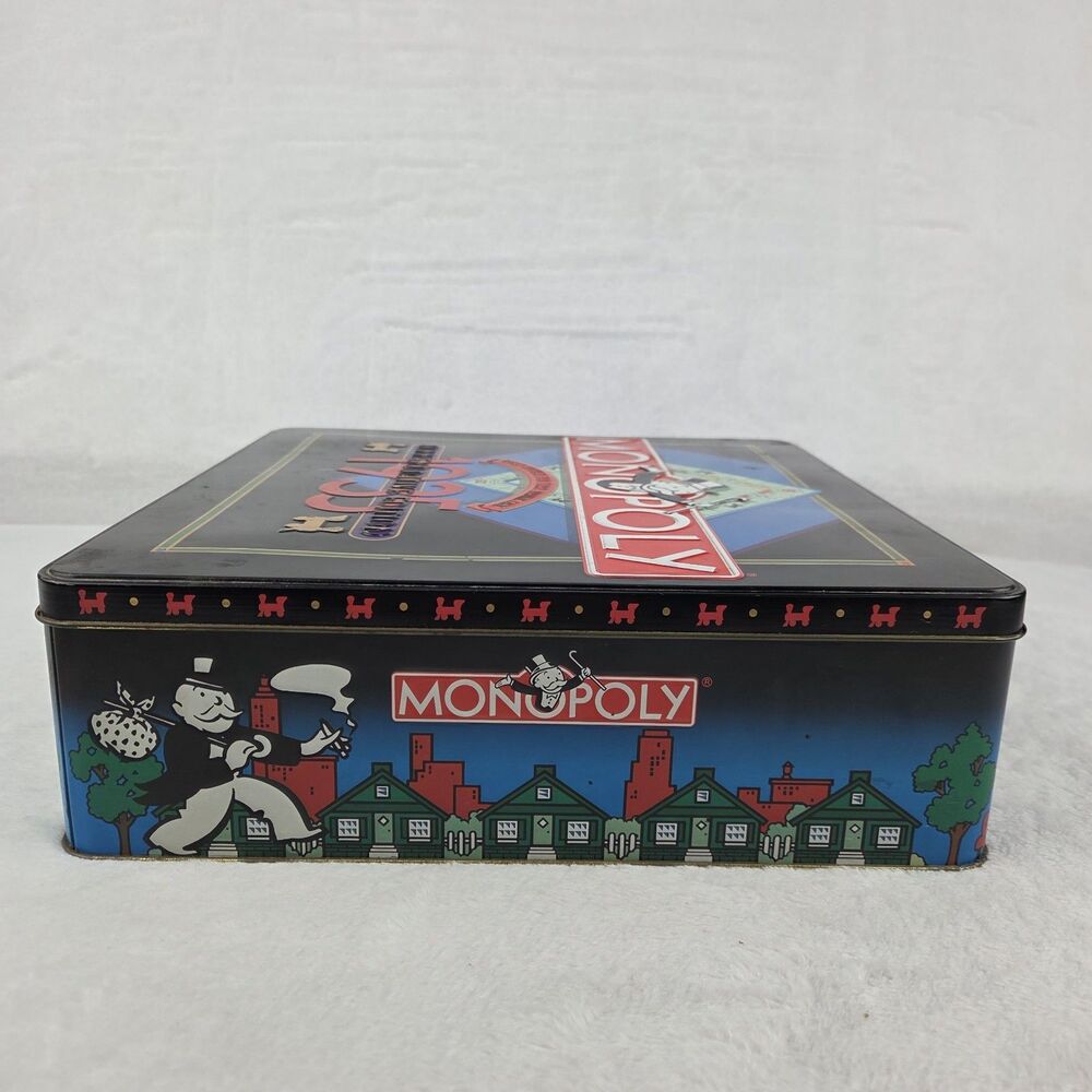 Vintage 1985 Monopoly 1935 Commemorative Tin Edition COMPLETE - Picture 13 of 15